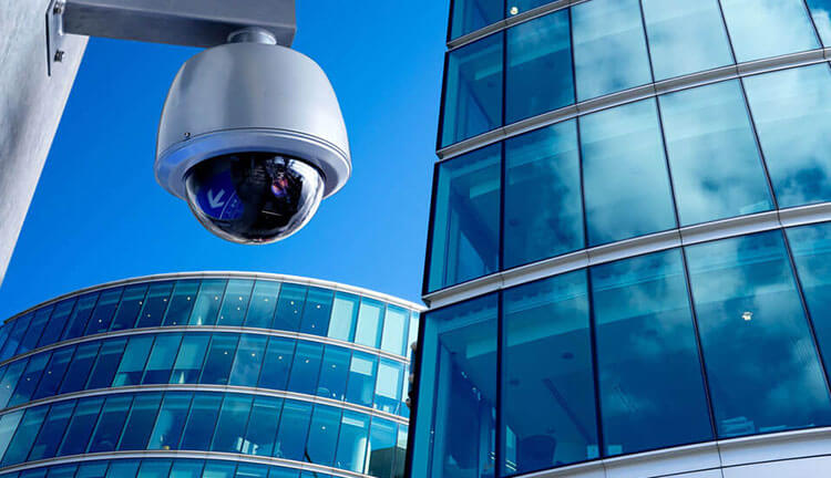 CCTV Camera in Office Building
